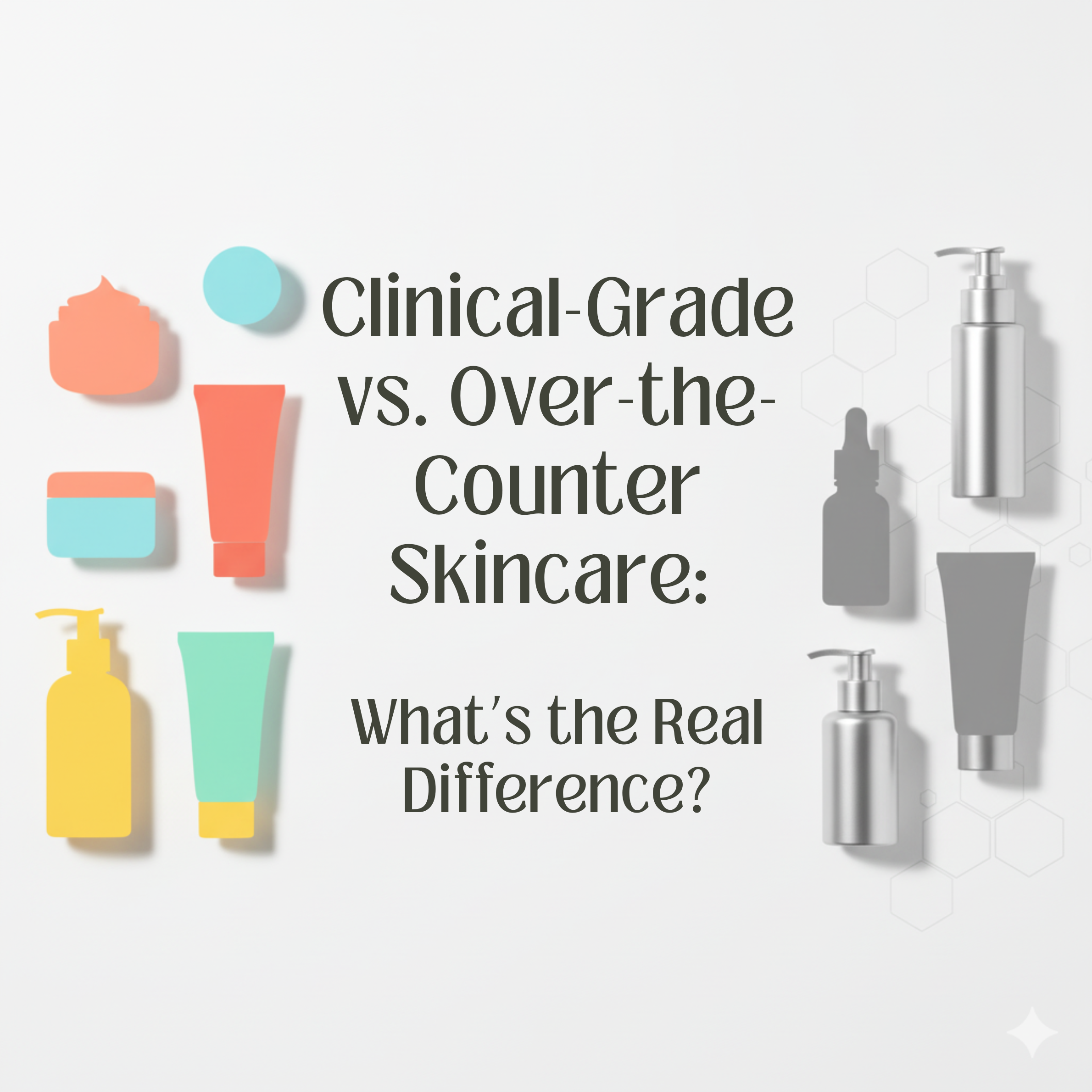 Clinical-Grade vs. Over-the-Counter Skincare: What’s the Real Difference?