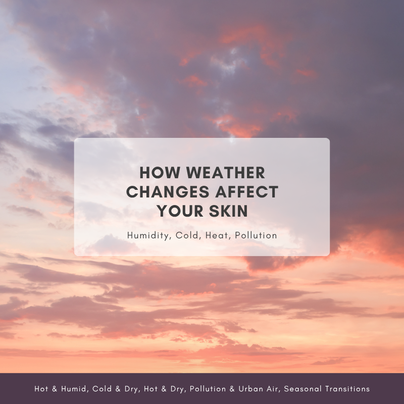 How Weather Changes Affect Your Skin (Humidity, Cold, Heat, Pollution)