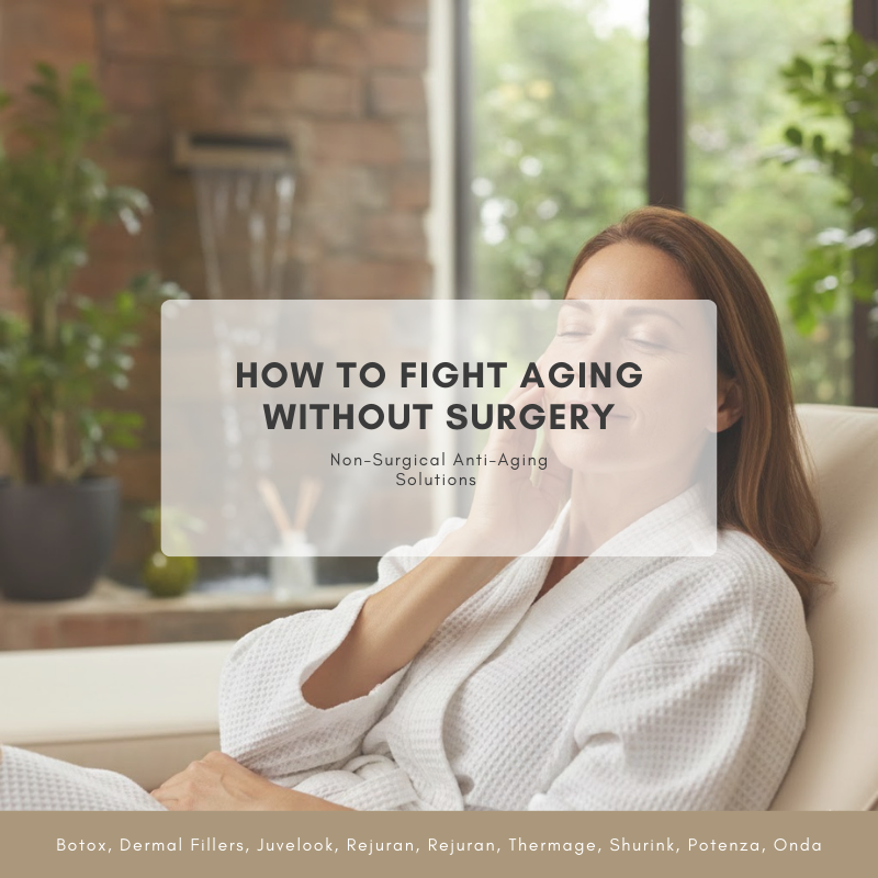Non-Surgical Anti-Aging: Safe Alternatives to Laser and Surgery